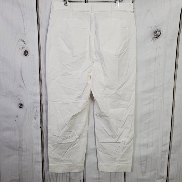 Everlane Straight Leg Crop Chino Pants - Picture 4 of 8